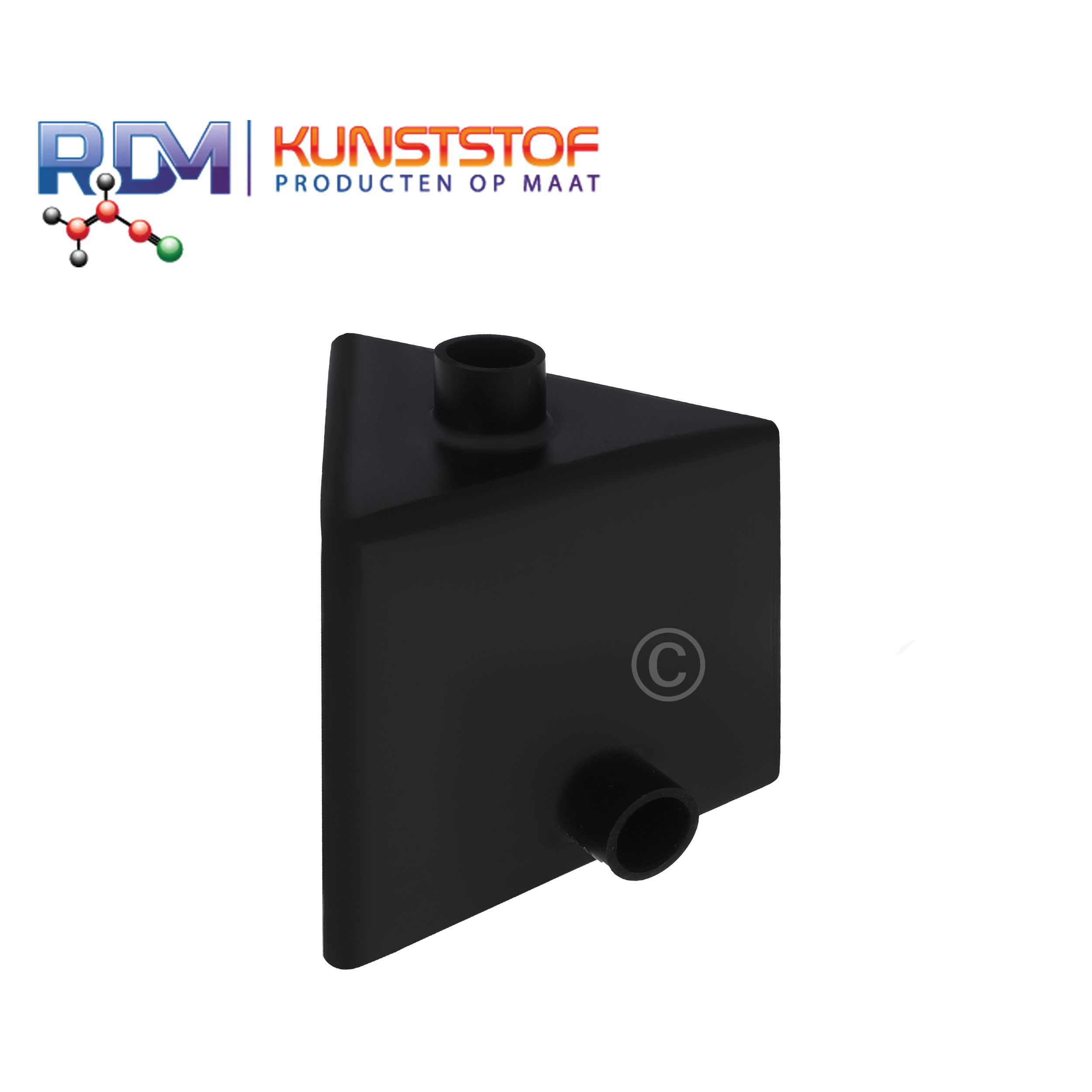 Driehoekige HDPE brandstoftank