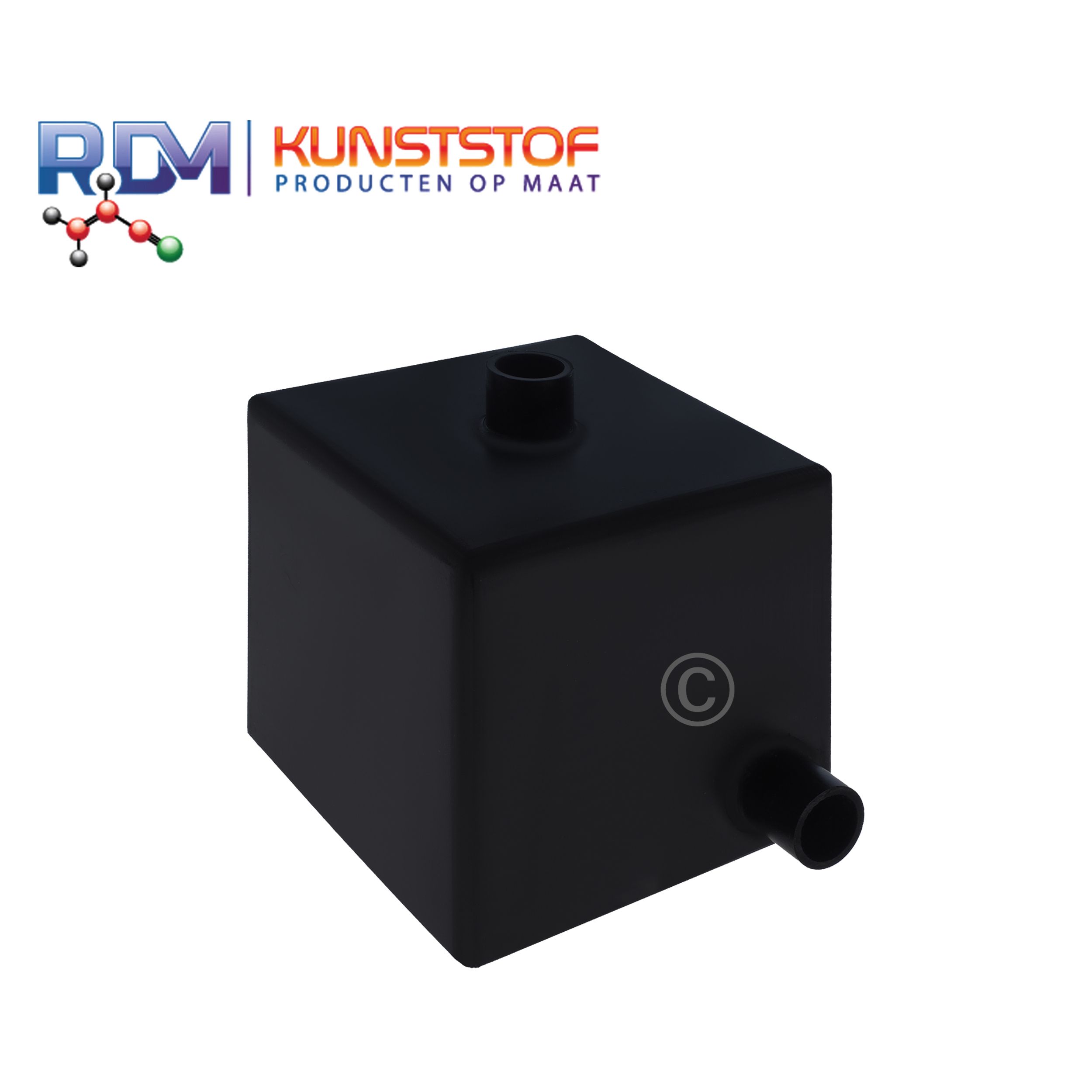 Vierkante HDPE brandstoftank