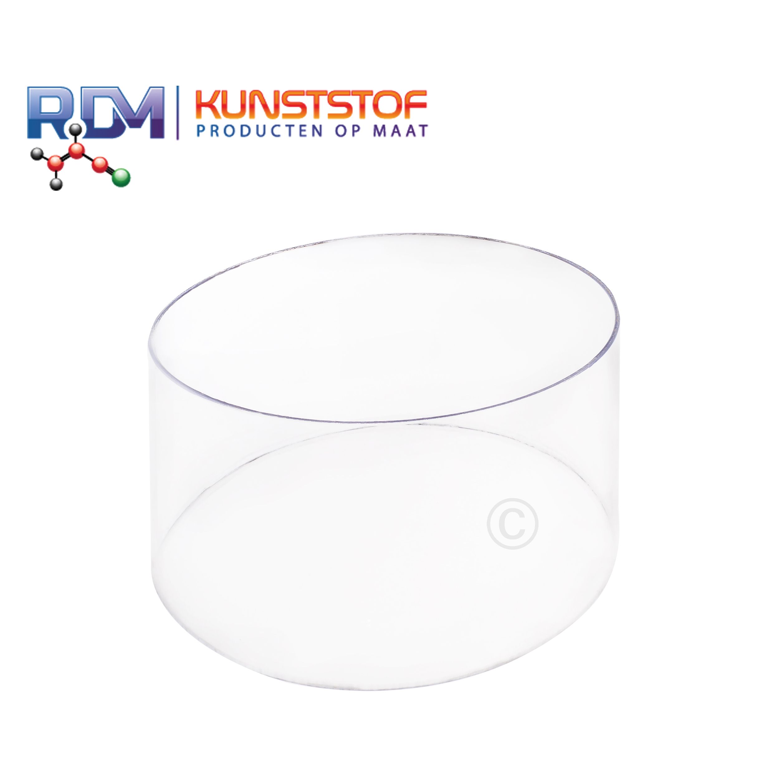 Ronde polycarbonaat plantenbak