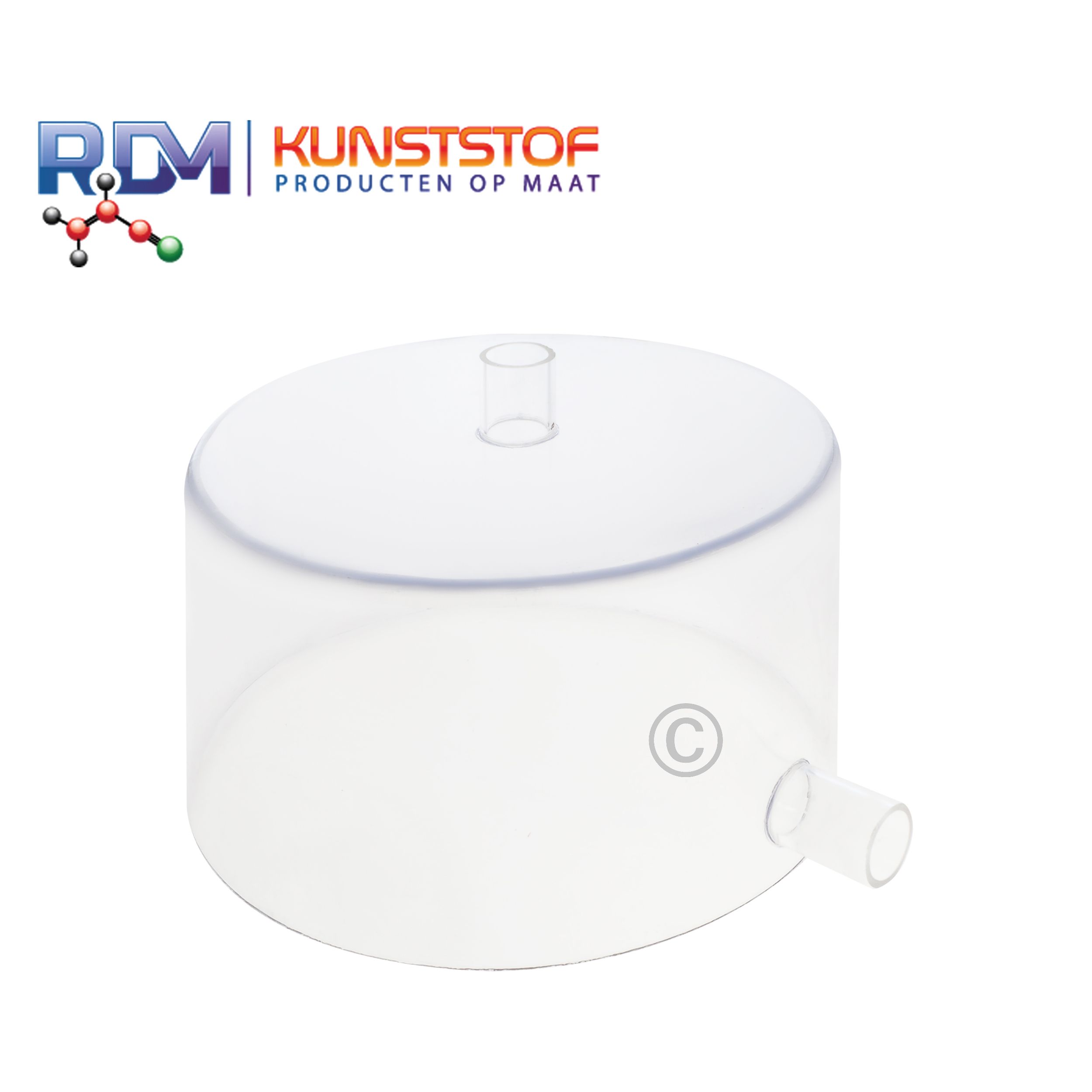 Ronde polycarbonaat opslagtank
