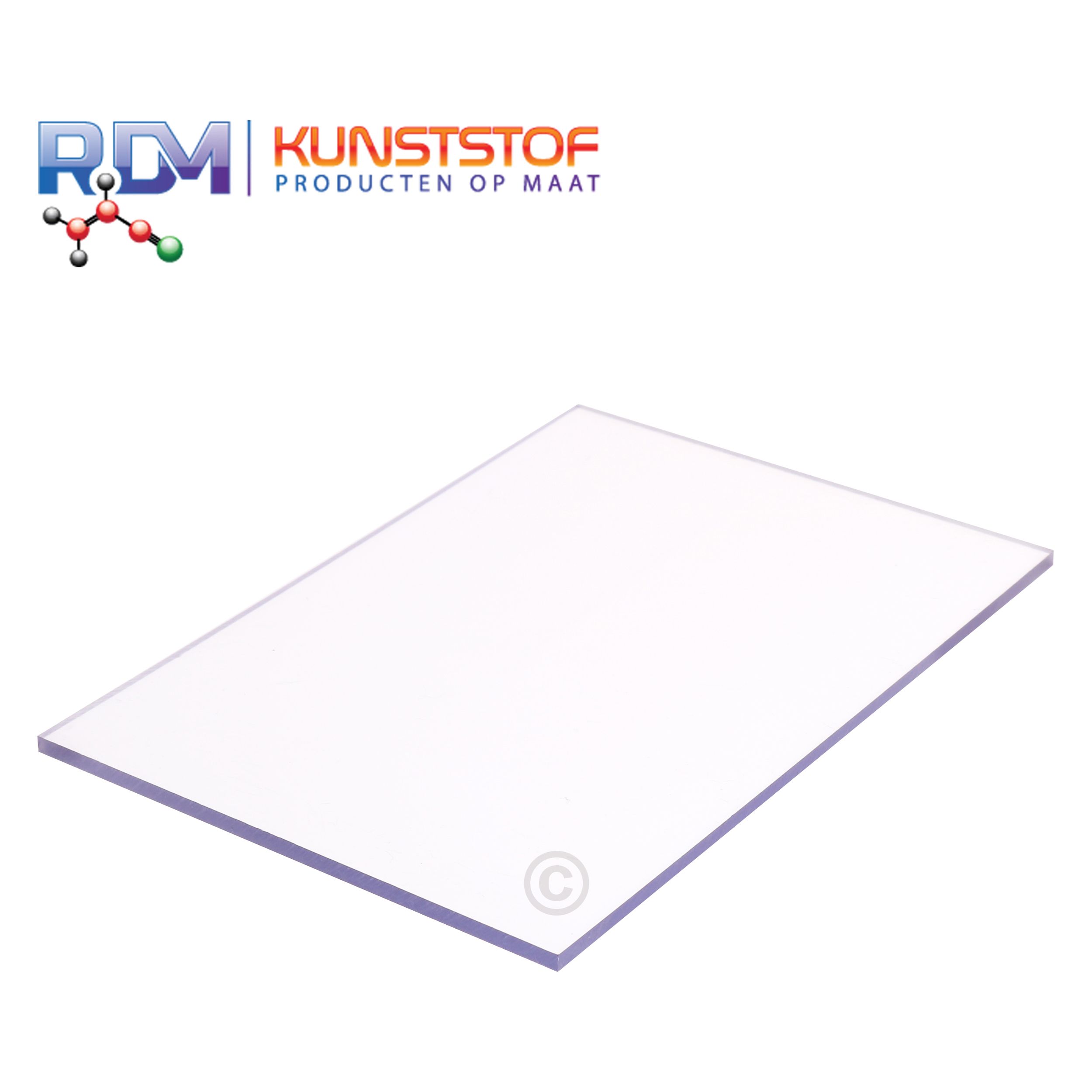 Acrylaat plaat op maat