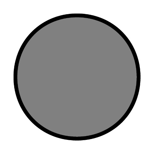 Ronde PVC plaat