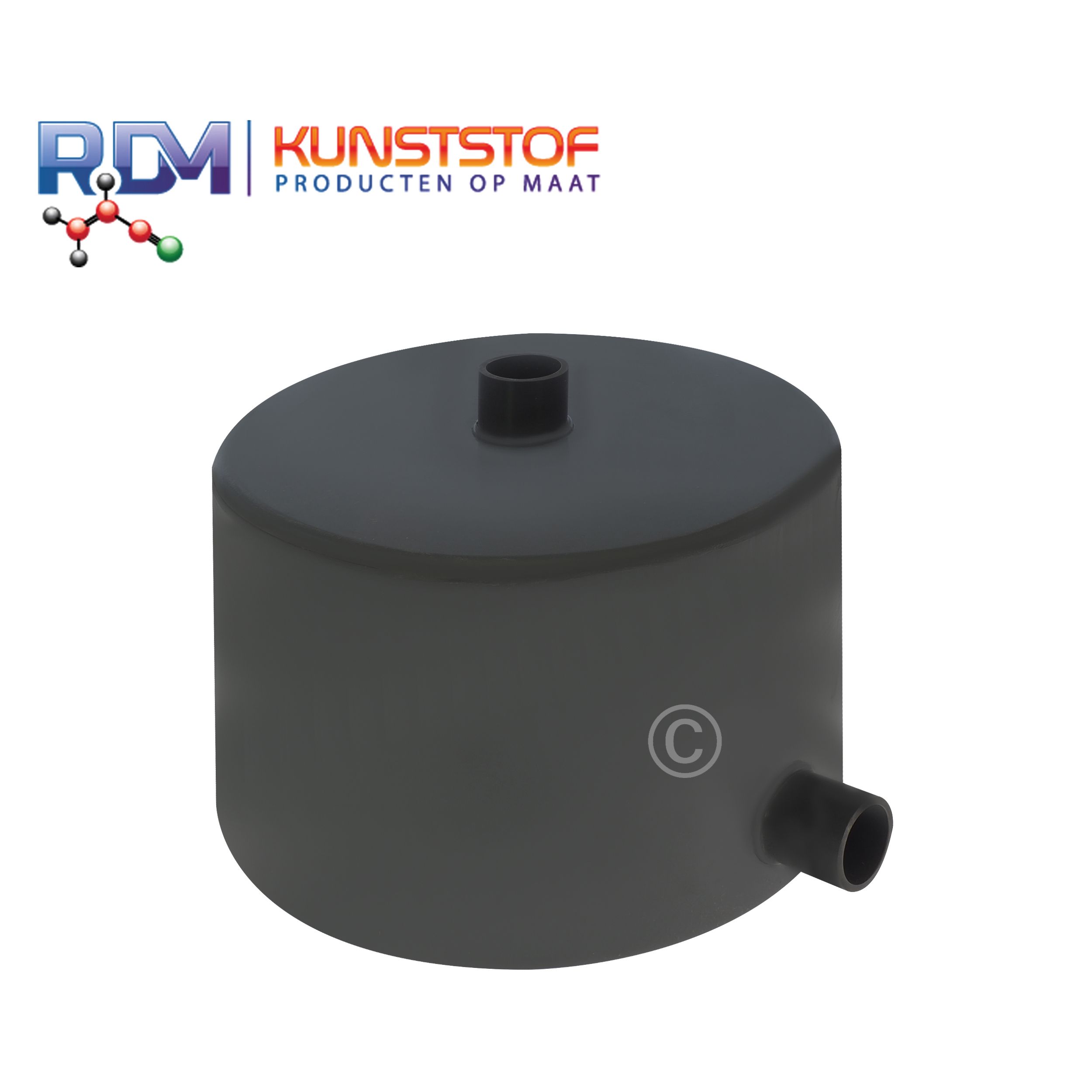 Ronde PVC opslagtank