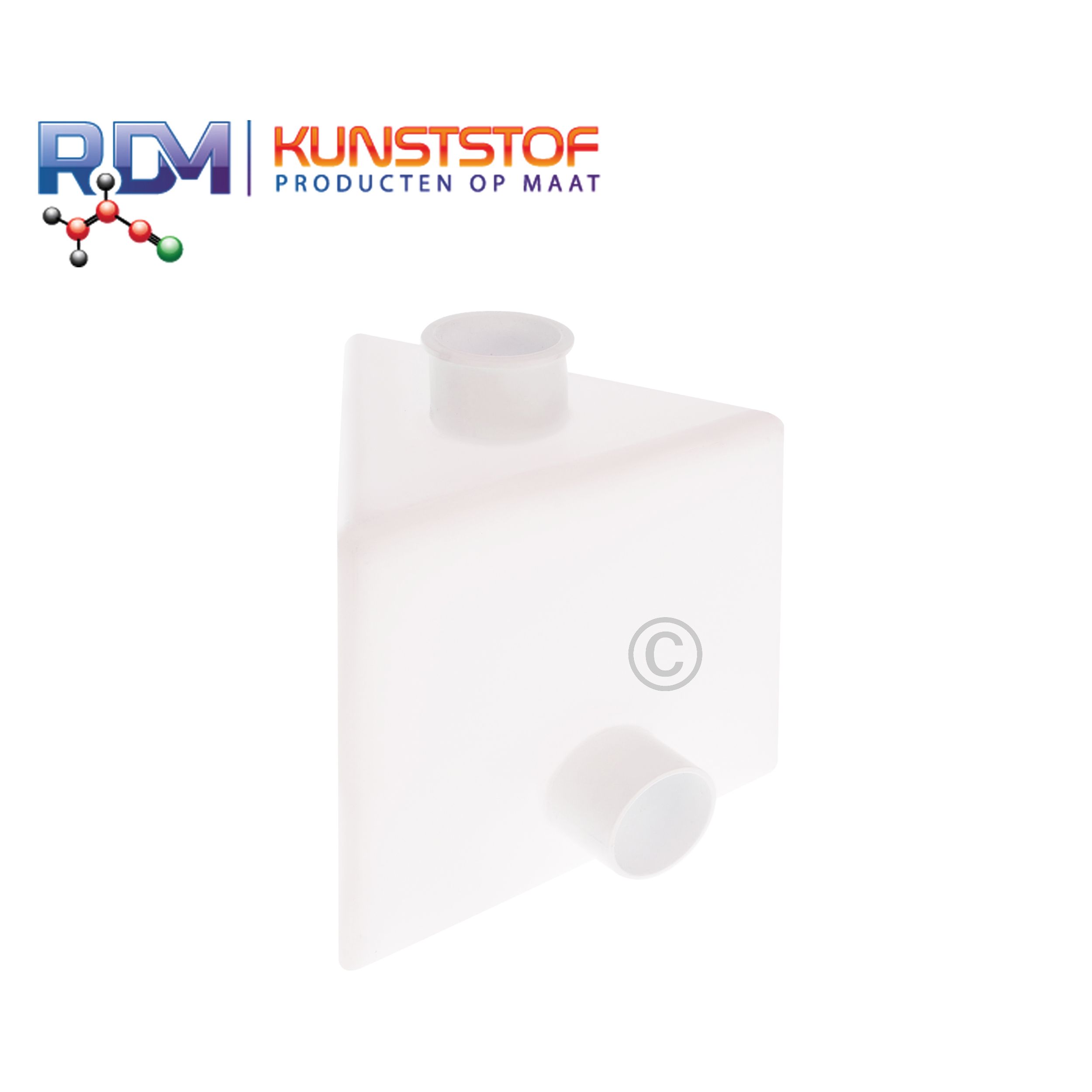 Driehoekige PVDF opslagtank